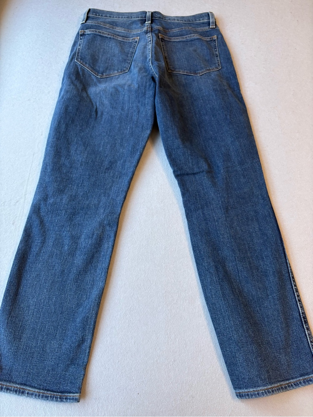 J.Crew High Rise Classic Vintage Straight Jeans Women 28 Blue Stretch Denim - Picture 9 of 9